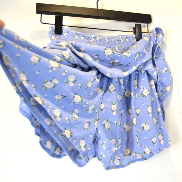 y2k Hollister Smoked Flowy  Skort skirt XS - Picture 4 of 11